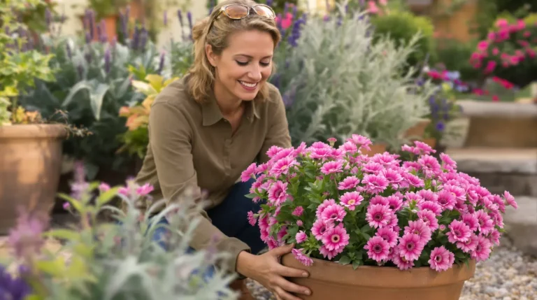 Cette petite vivace rose facile illumine bordures et pots tout l’été et transforme un jardin triste en scène ultra chic