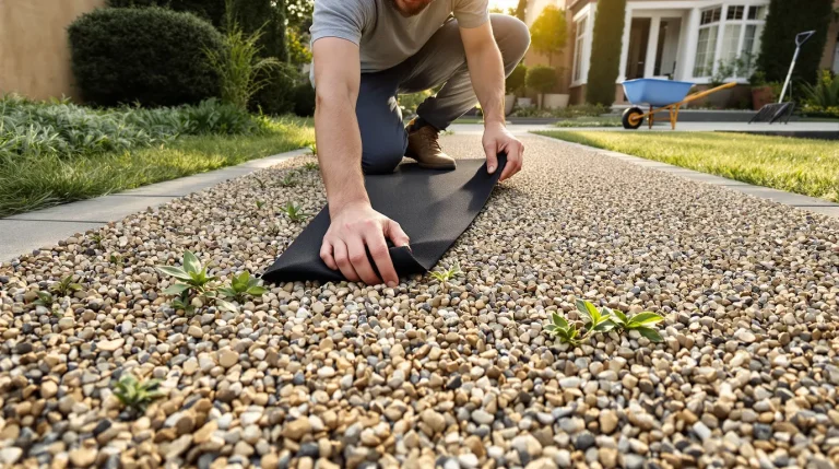 « Je ne désherbe plus mes graviers » : la méthode de paysagistes enfin révélée, et voici pourquoi