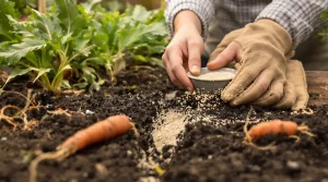 Le semis de carottes qui évite les racines fourchues et supprime l’éclaircissage qui va avec